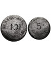 France. Emergency money, 5, 10 Centimes 1917 / 1922, Chambre de Commerce - Bayonne