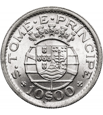 Wyspa Świętego Tomasza i Książęca. 10 Escudos 1951