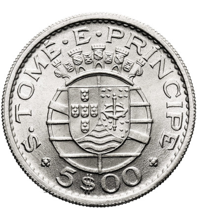 Wyspa Świętego Tomasza i Książęca. 5 Escudos 1962
