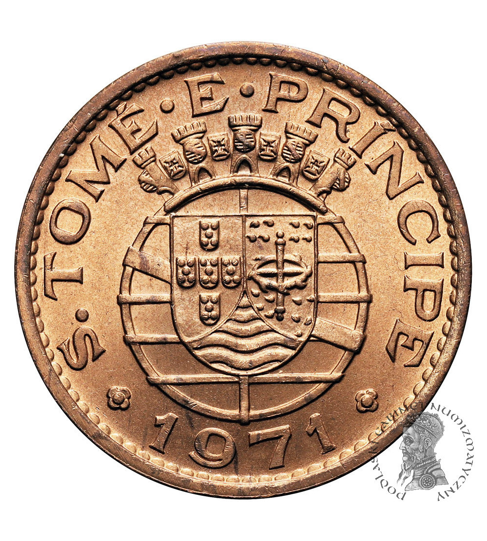 Saint Thomas and Prince Island. 1 Escudo 1971