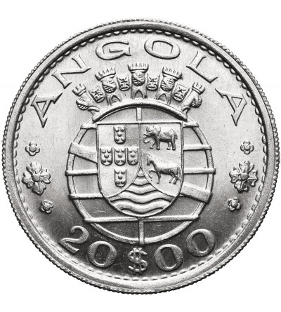 Angola. 20 Escudos 1955