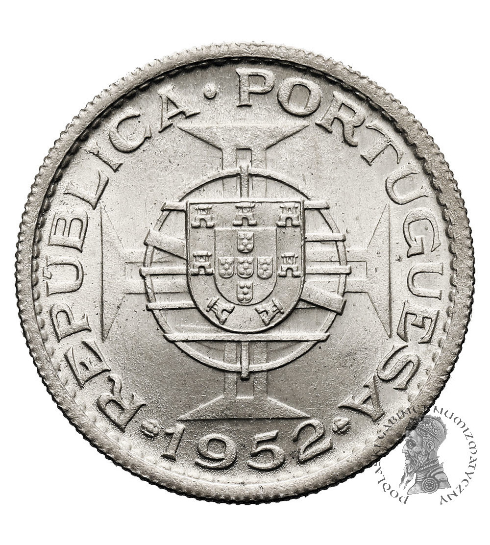 Angola. 10 Escudos 1952
