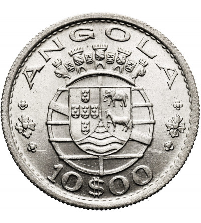 Angola. 10 Escudos 1952