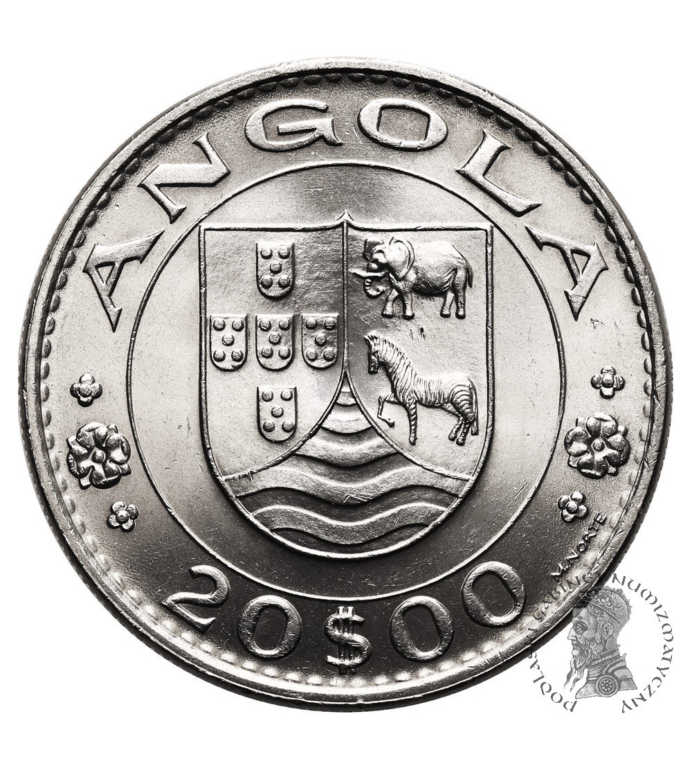 Angola. 20 Escudos 1971