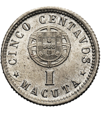 Angola. 1 Macuta (5 Centavos) 1927