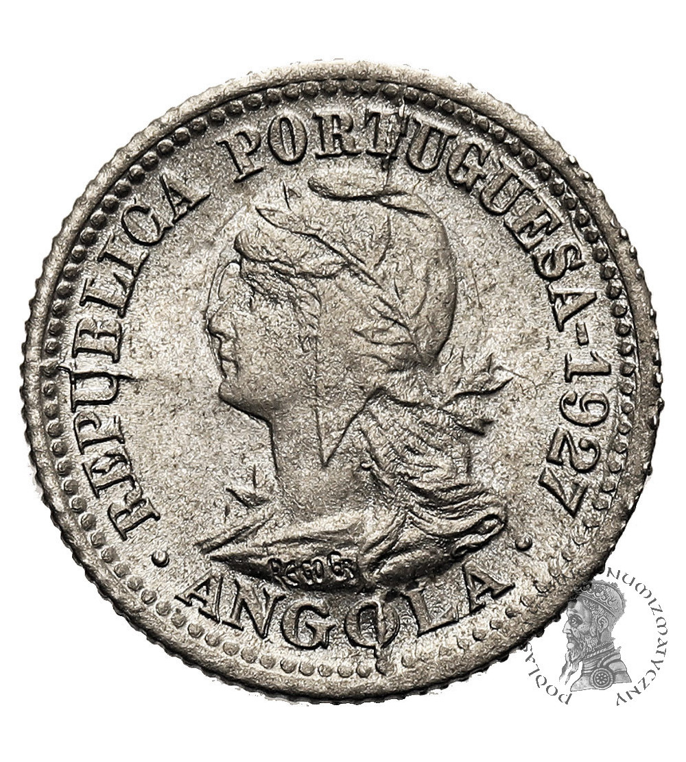 Angola. 1 Macuta (5 Centavos) 1927
