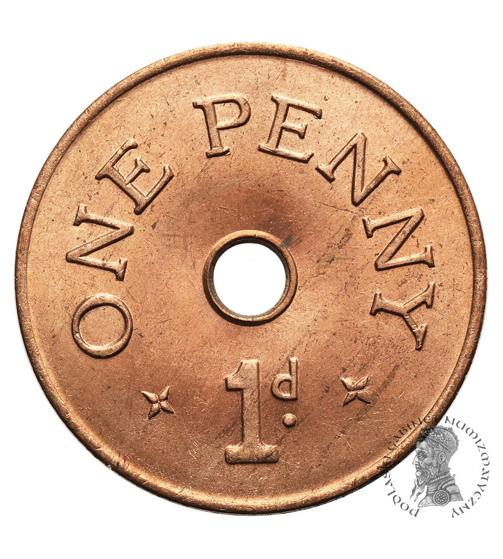 Zambia. 1 penny 1966