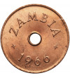Zambia. 1 penny 1966