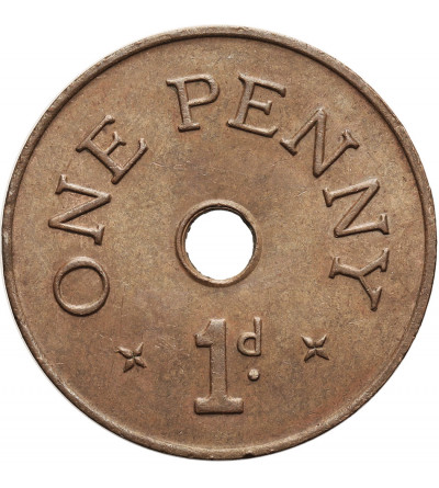 Zambia. 1 Penny 1966