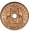 Rhodesia & Nyasaland. 1/2 Penny 1957
