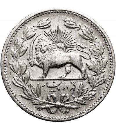 Iran, Muzaffar al-Din Shah. 5000 Dinars (5 Kran), AH 1320 / 1902 AD