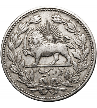 Iran, Muzaffar al-Din Shah. 5000 Dinars (5 Kran), AH 1320 / 1902 AD