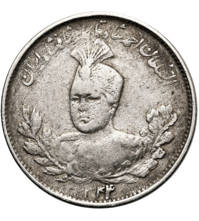 Iran. Sultan Ahmad Shah, AH 1327-1344 / 1909-1925 AD. 1000 Dinars (1 Kran/ Qiran), AH 1344 / 1925 AD
