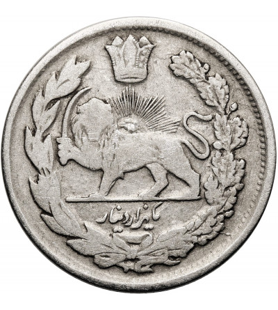 Iran. Sultan Ahmad Shah, AH 1327-1344 / 1909-1925 AD. 1000 Dinars (1 Kran/ Qiran), AH 1344 / 1925 AD