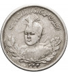 Iran. Sultan Ahmad Shah, AH 1327-1344 / 1909-1925 AD. 1000 Dinars (1 Kran/ Qiran), AH 1344 / 1925 AD