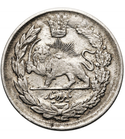 Iran. Sultan Ahmad Shah, AH 1327-1344 / 1909-1925 AD. 1000 Dinars (1 Kran/ Qiran), AH 1344(4) / 1925 AD