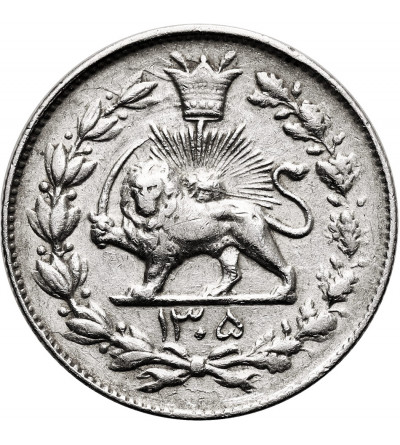 Iran, Reza Shah, AH 1344-1360 / 1925-1941. 1000 Dinarów (1 Kran / Qiran), SH 1305 / 1926 AD