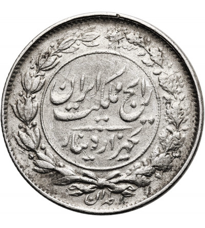Iran, Reza Shah, AH 1344-1360 / 1925-1941. 1000 Dinarów (1 Kran / Qiran), SH 1305 / 1926 AD