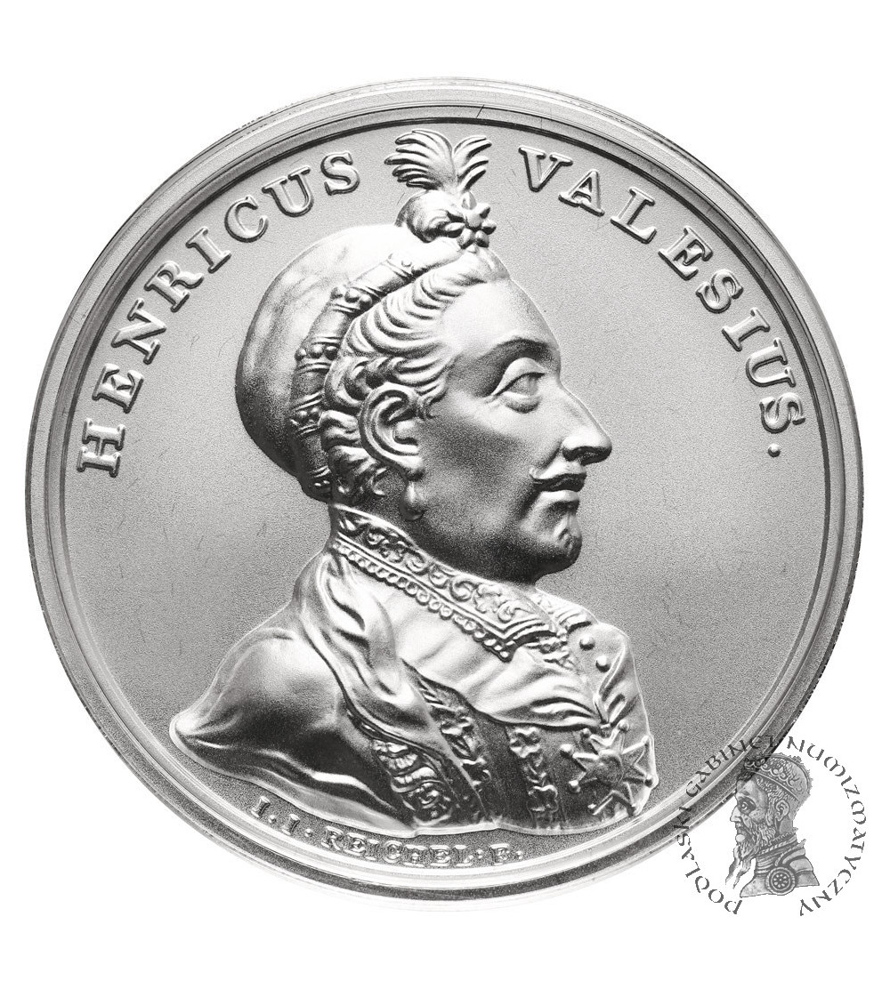Poland. 50 Zlotych 2018, Henry III of France (Henricus Valesius), series: Treasures of Stanislaw August Poland. 50 Zlotych 2018, Henry III of France (Henricus Valesius), series: Treasures of Stanislaw August
