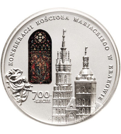 Poland. 50 Zlotych 2020, 700th Anniversary of the Consecration of the St. Mary's Basilica in Cracow
