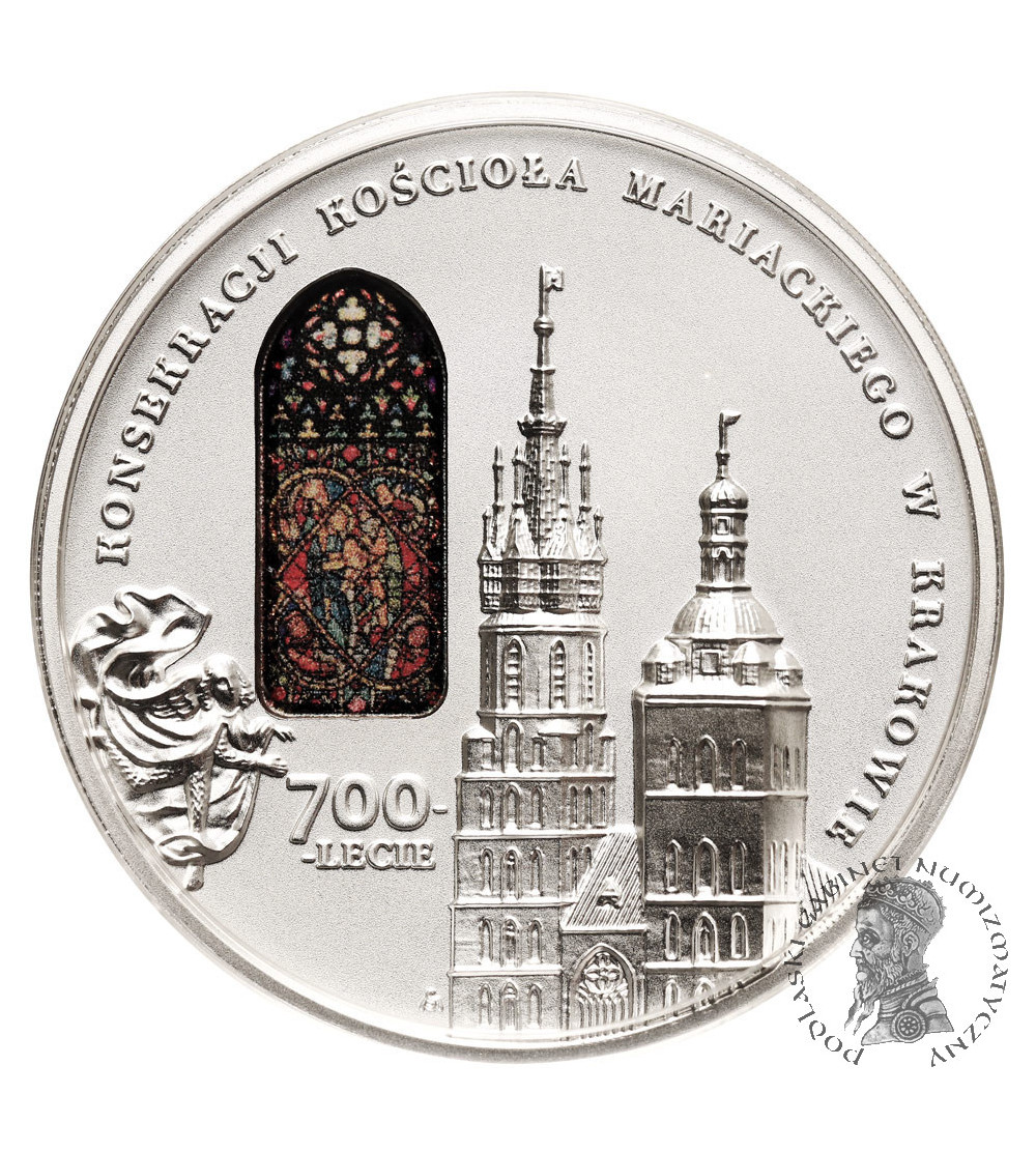 Poland. 50 Zlotych 2020, 700th Anniversary of the Consecration of the St. Mary's Basilica in Cracow Poland. 50 Zlotych 2020, 700th Anniversary of the Consecration of the St. Mary's Basilica in Cracow