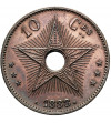Kongo Belgijskie, Leopold II 1865-1908. 10 Centimes 1888 LW