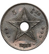 Kongo Belgijskie, Leopold II 1865-1908. 5 Centimes 1888 LW