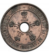 Kongo Belgijskie, Leopold II 1865-1908. 5 Centimes 1888 LW