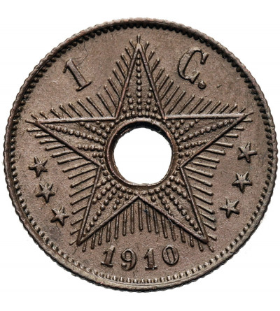 Kongo Belgijskie, Albert I (1909-1934). 1 Centime 1910