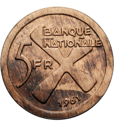 Katanga. 5 Francs 1961