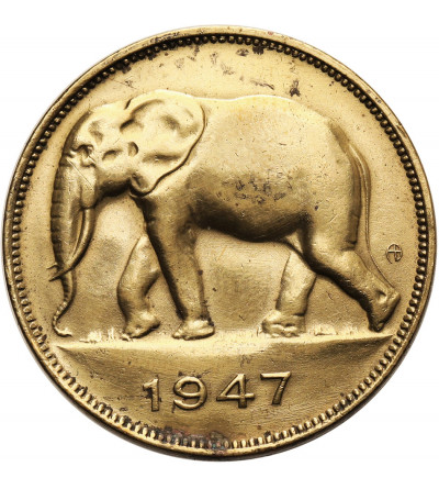 Kongo Belgijskie, Leopold III (1934-1951). 5 franków 1947