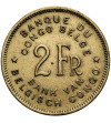 Belgian Congo, Leopold III (1934-1951). 2 Francs 1947