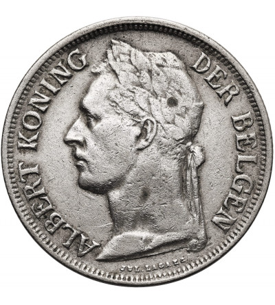 Belgian Congo, Albert I (1909-1934). 1 Franc 1928, BELGEN
