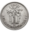 Belgian Congo, Albert I (1909-1934). 1 Franc 1928, BELGISCH CONGO