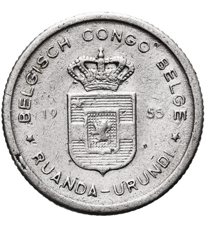 Belgian Congo. 50 Centimes 1955