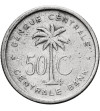 Belgian Congo. 50 Centimes 1955
