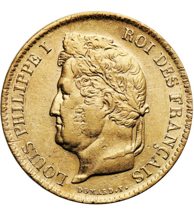 Francja, Ludwik Filip I (Louis Philippe), 1830-1848. 40 franków 1834 A, Paryż