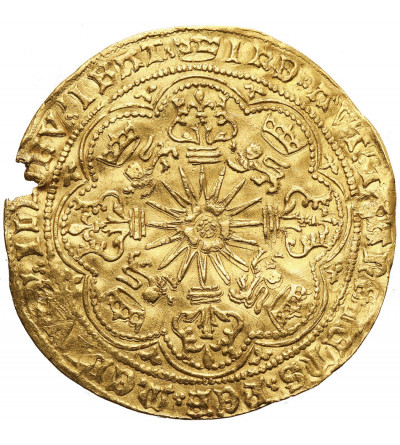 Great Britain, Edward IV 1461-1470 (First Reign). Gold Ryal or Rose Noble, no date, Flemish Imitation ca. 1585 AD, Gorinchem