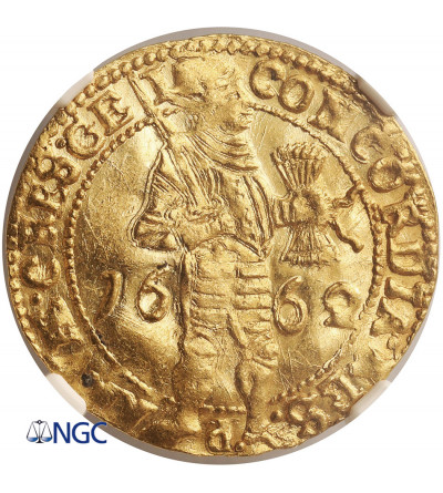 Netherlands, Province Geldern / Gelderland (1581-1795). Ducat (Gouden Dukaat) 1662, Harderwijk - NGC MS 62