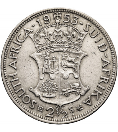 RPA, Elżbieta II (1952-1961). 2 1/2 szylinga 1953 KG