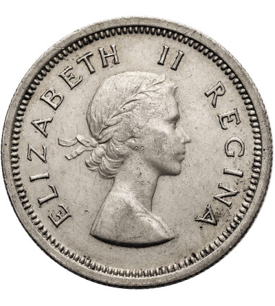 RPA, Elżbieta II (1952-1961). 1 szyling 1958