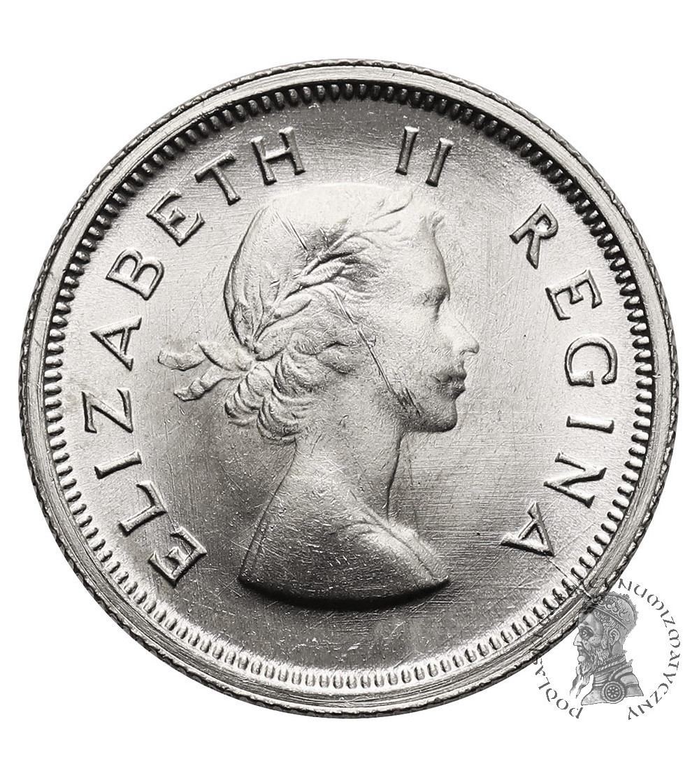 RPA, Elżbieta II (1952-1961). 6 Pence 1953 RPA, Elżbieta II (1952-1961). 6 Pence 1953