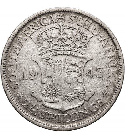 South Africa, George VI (1936-1952). 2 1/2 Shillings 1943