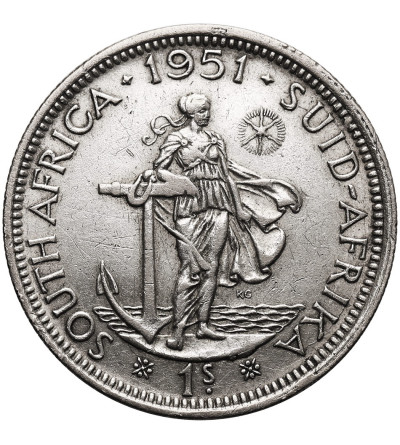 South Africa, George VI (1936-1952). 1 Shilling 1951