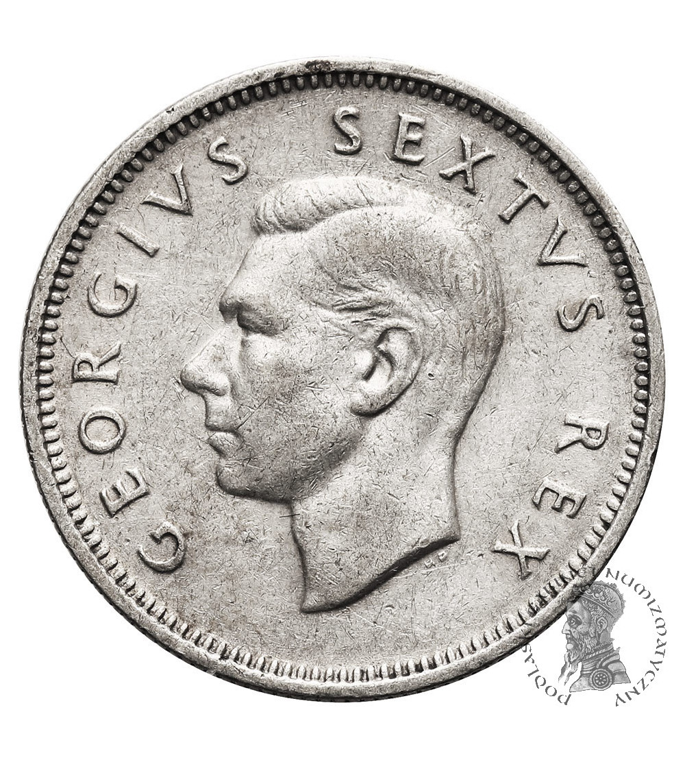 RPA, Jerzy VI (1936-1952). 1 szyling 1950 RPA, Jerzy VI (1936-1952). 1 szyling 1950