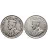 South Africa, George V (1910-1936). Set of 2 1/2 Shillings 1924, 1928
