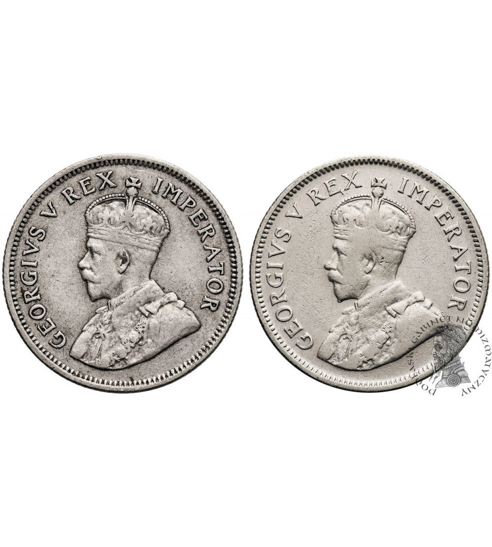 South Africa, George V (1910-1936). Set of 1 Shilling 1930, 1936