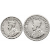 South Africa, George V (1910-1936). Set of: 3 and 6 Pence 1924