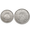 South Africa, George V (1910-1936). Set of: 3 and 6 Pence 1924