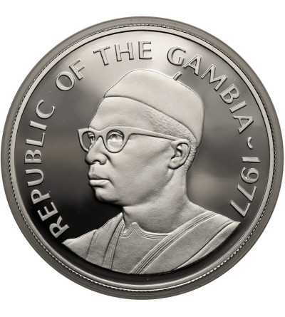 Gambia. 40 Dalasis 1977, Ochrona Środowiska, Mrównik - Proof